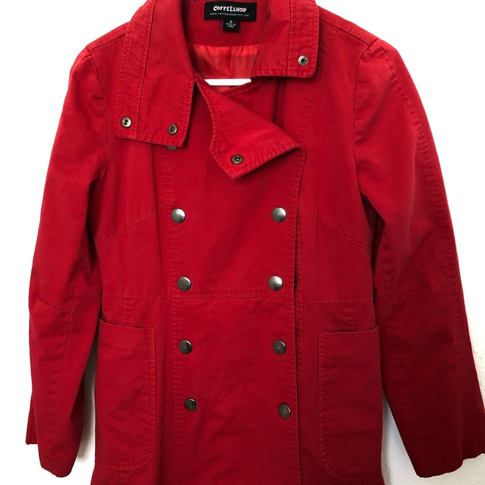 Coffee Shop pea coat from Nordstrom